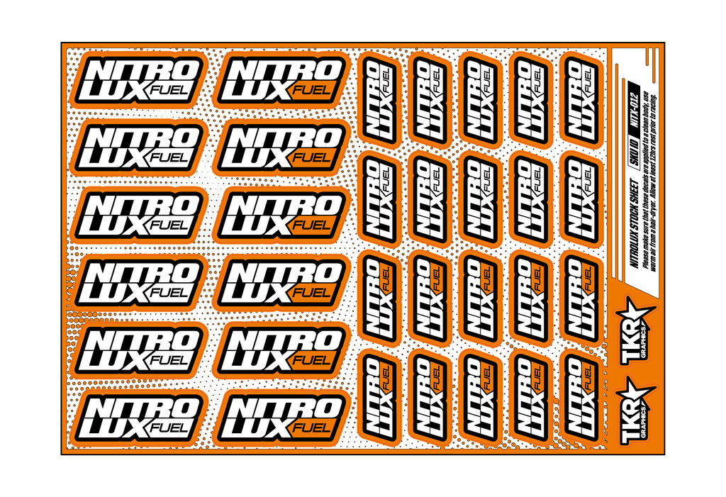 NITROLUX A5 STOCK SHEET