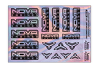 HOLOGRAPHIC NOVA ENGINES A5 STOCK SHEET