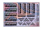 HOLOGRAPHIC NOVA ENGINES A5 STOCK SHEET