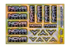 HOLOGRAPHIC NOVA ENGINES A5 STOCK SHEET