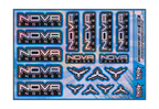 HOLOGRAPHIC NOVA ENGINES A5 STOCK SHEET