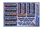 HOLOGRAPHIC NOVA ENGINES A5 STOCK SHEET