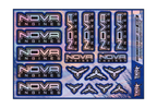 HOLOGRAPHIC NOVA ENGINES A5 STOCK SHEET