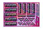 HOLOGRAPHIC NOVA ENGINES A5 STOCK SHEET
