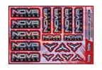 HOLOGRAPHIC NOVA ENGINES A5 STOCK SHEET