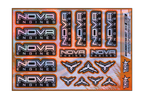 HOLOGRAPHIC NOVA ENGINES A5 STOCK SHEET