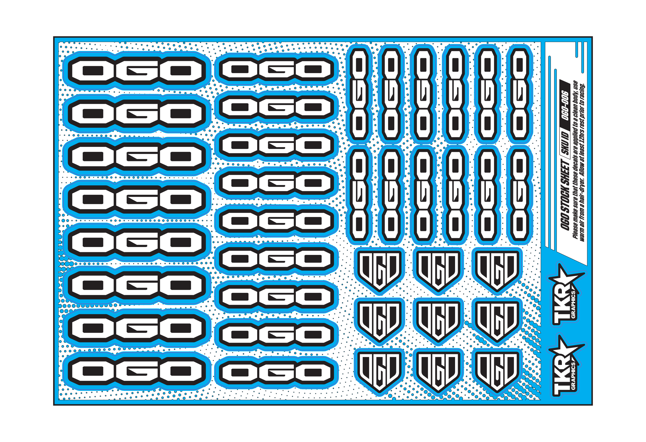 OGO A5 STOCK SHEET