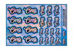 HOLOGRAPHIC ONG A5 STOCK SHEET