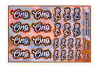HOLOGRAPHIC ONG A5 STOCK SHEET