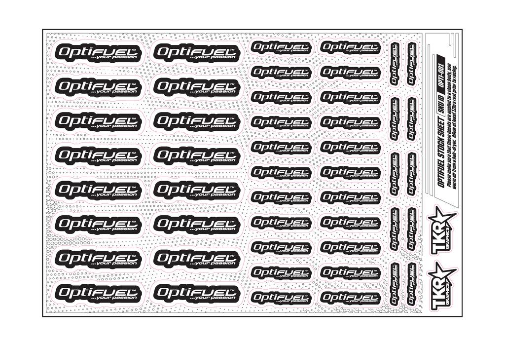 OPTIFUEL A5 STOCK SHEET