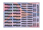 HOLOGRAPHIC OPTIFUEL A5 STOCK SHEET