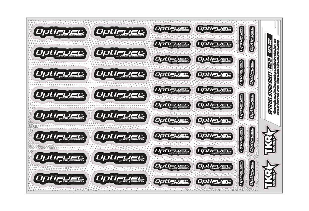 OPTIFUEL A5 STOCK SHEET