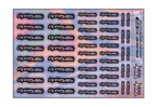 HOLOGRAPHIC OPTIFUEL A5 STOCK SHEET