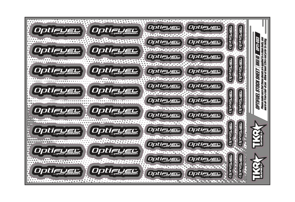OPTIFUEL A5 STOCK SHEET