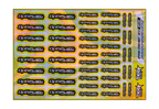 HOLOGRAPHIC OPTIFUEL A5 STOCK SHEET