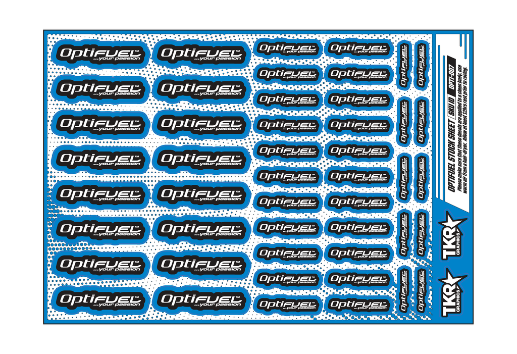 OPTIFUEL A5 STOCK SHEET