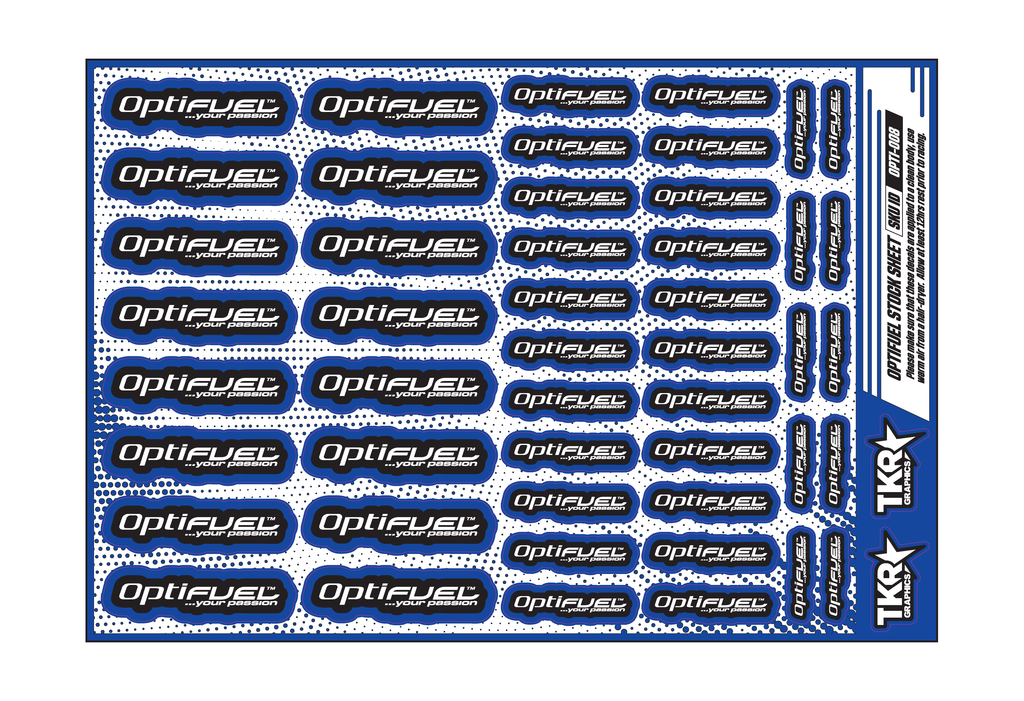 OPTIFUEL A5 STOCK SHEET