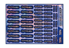 HOLOGRAPHIC OPTIFUEL A5 STOCK SHEET