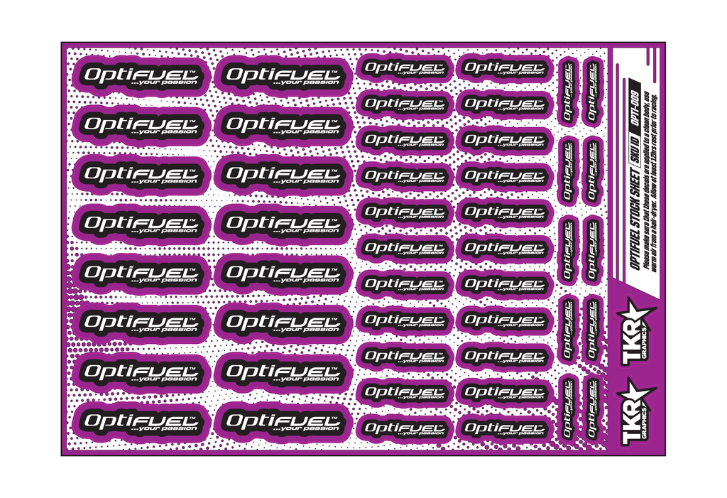 OPTIFUEL A5 STOCK SHEET