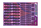 HOLOGRAPHIC OPTIFUEL A5 STOCK SHEET