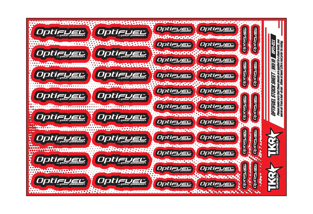 OPTIFUEL A5 STOCK SHEET