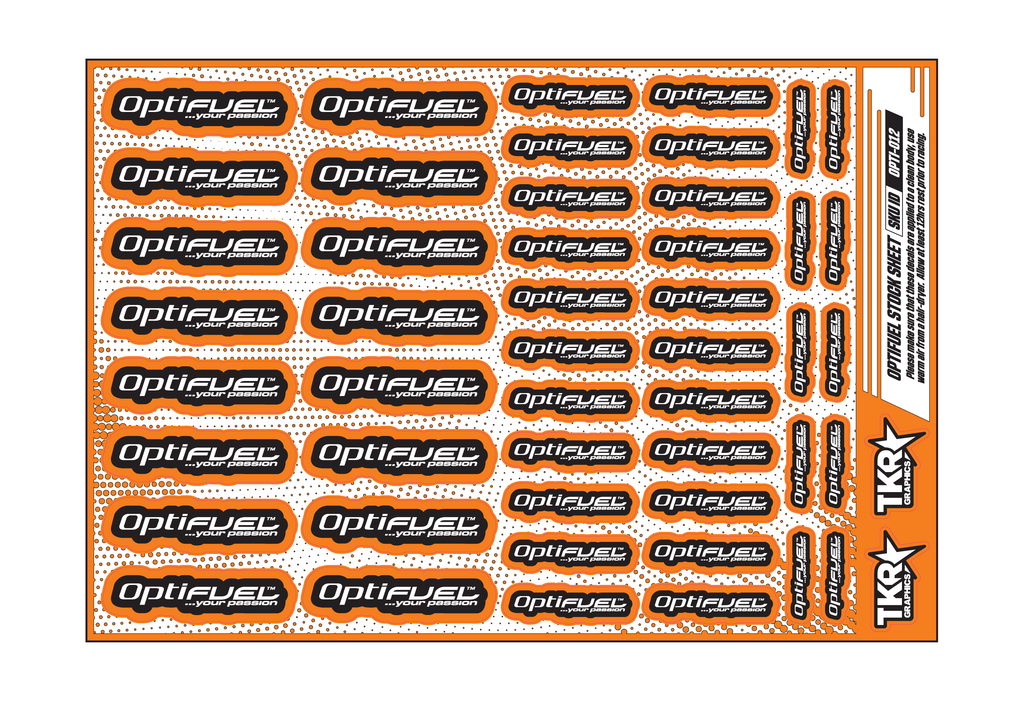 OPTIFUEL A5 STOCK SHEET