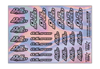 HOLOGRAPHIC OS SPEED A5 STOCK SHEET