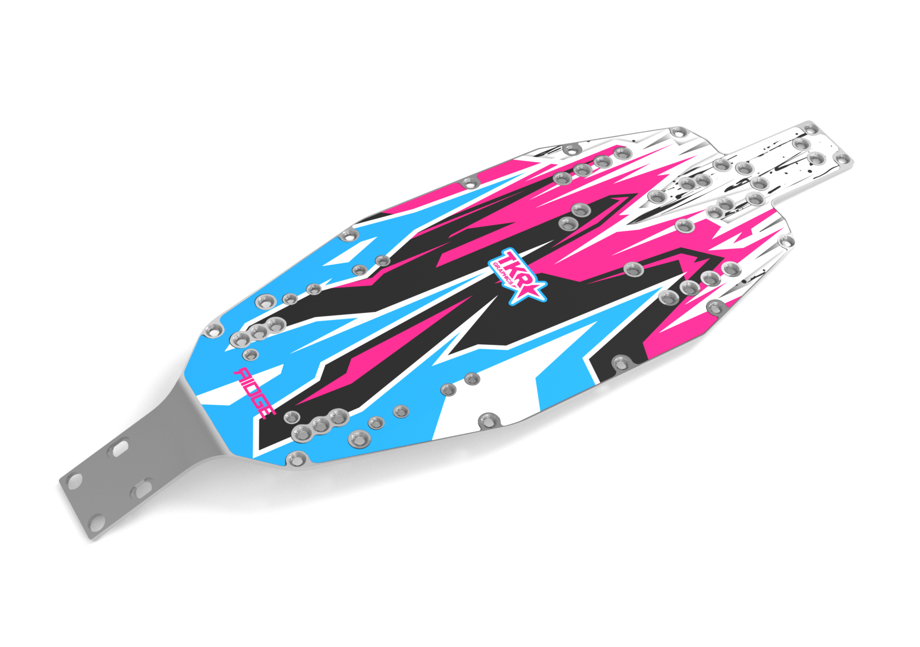 TEAM XRAY XB2 2025 (321122) CHASSIS PROTECTOR SKIN