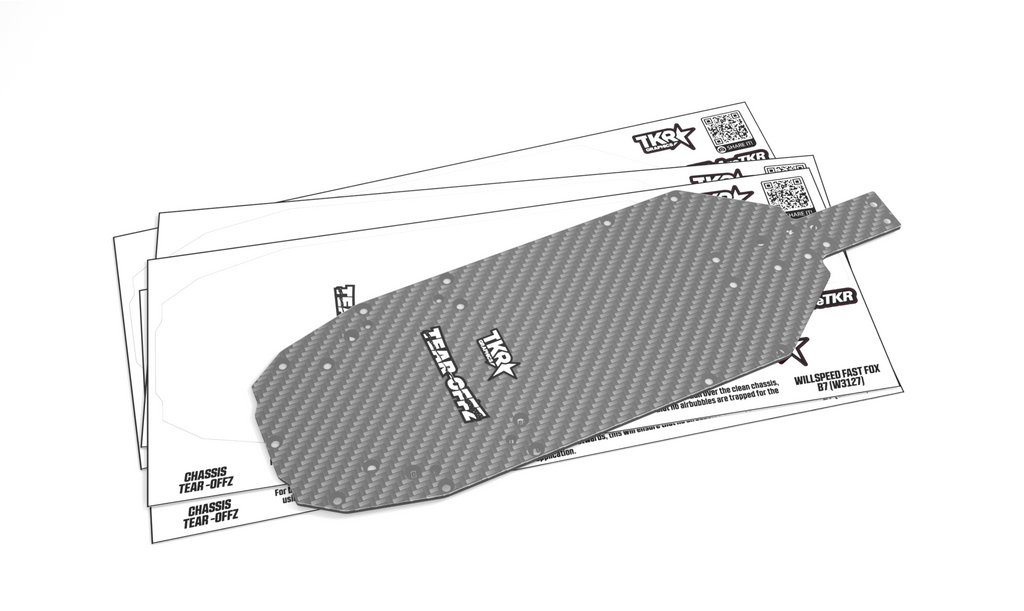 TKR TEAR-OFFZ - 5PK CHASSIS PROTECTORS