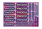 HOLOGRAPHIC PICCO A5 STOCK SHEET