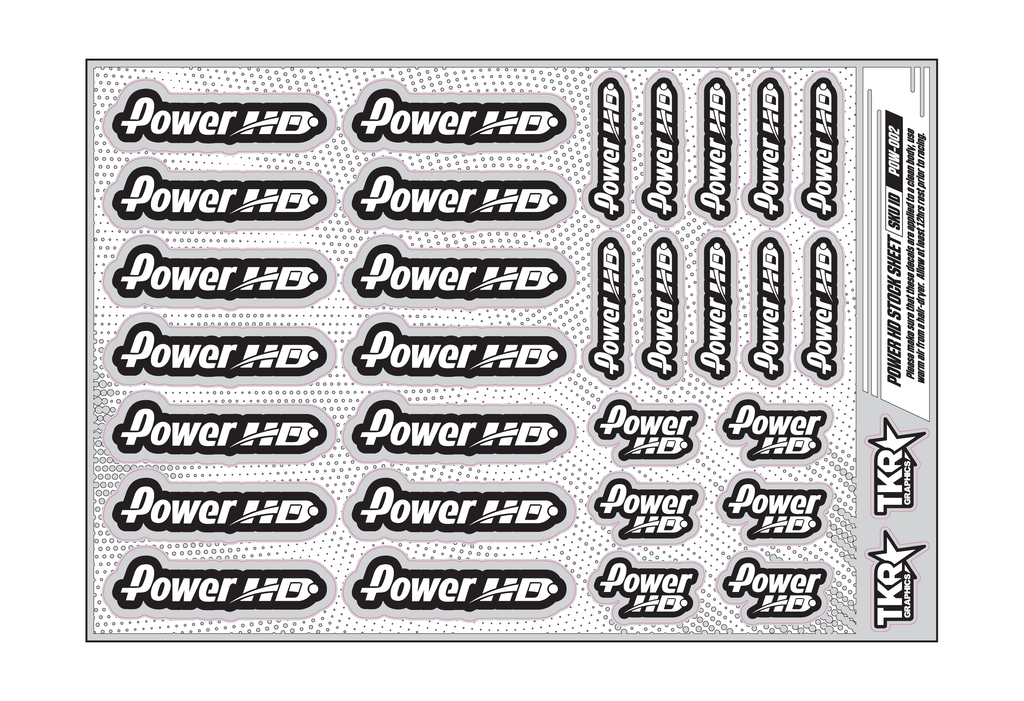 POWER HD A5 STOCK SHEET
