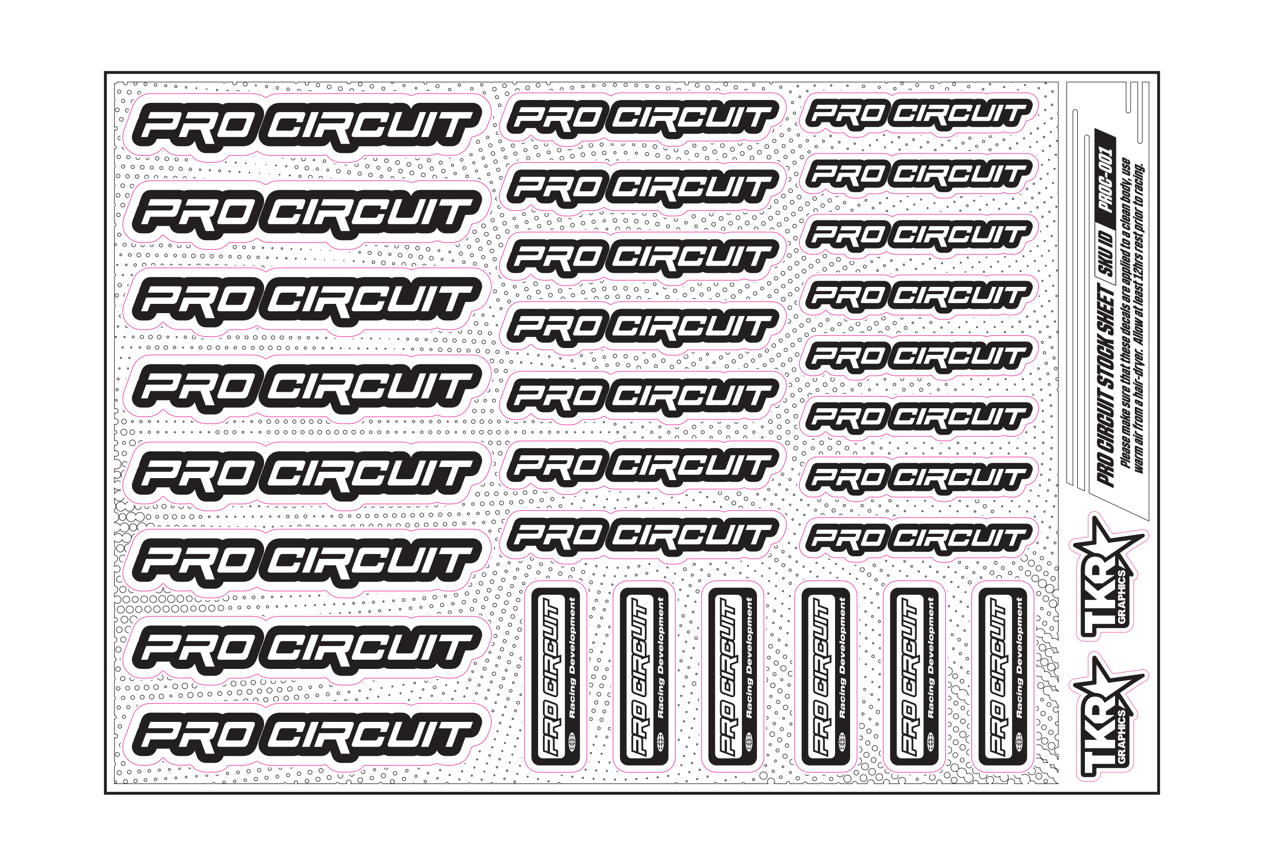 PRO CIRCUIT A5 STOCK SHEET