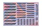 HOLOGRAPHIC PRO CIRCUIT A5 STOCK SHEET