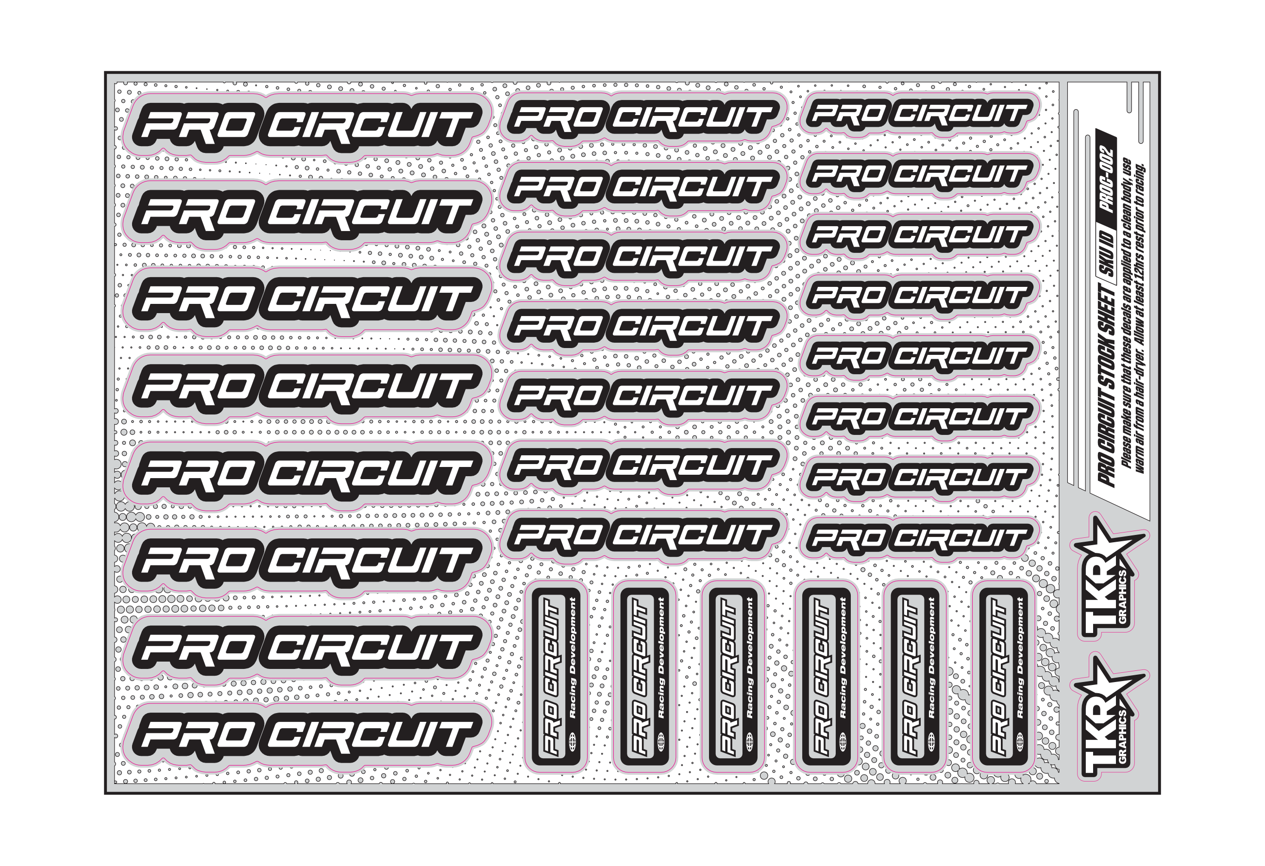 PRO CIRCUIT A5 STOCK SHEET