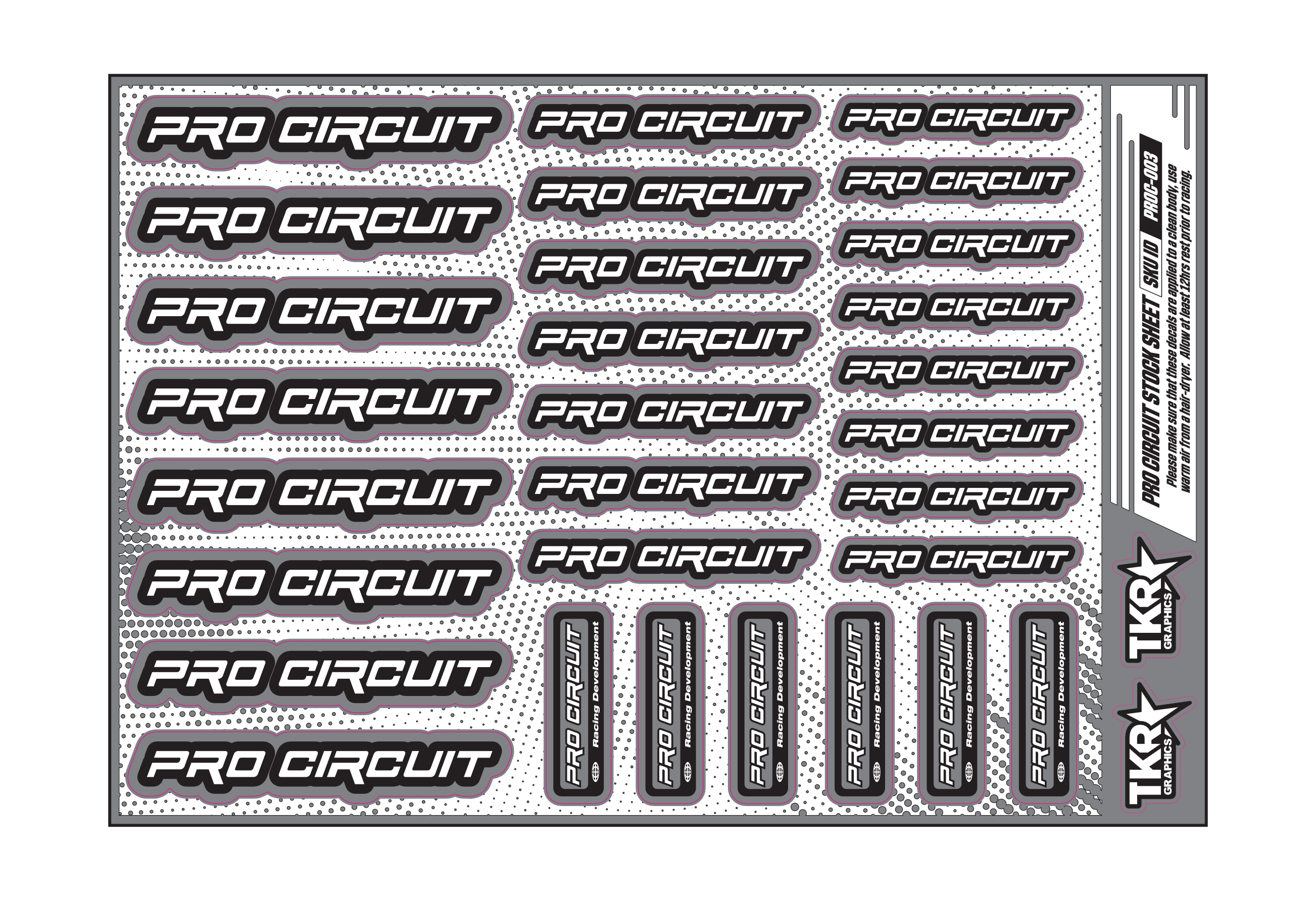 PRO CIRCUIT A5 STOCK SHEET