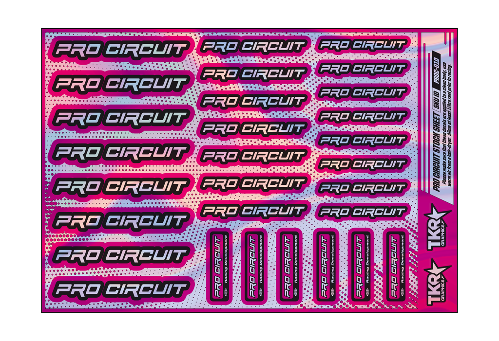 HOLOGRAPHIC PRO CIRCUIT A5 STOCK SHEET