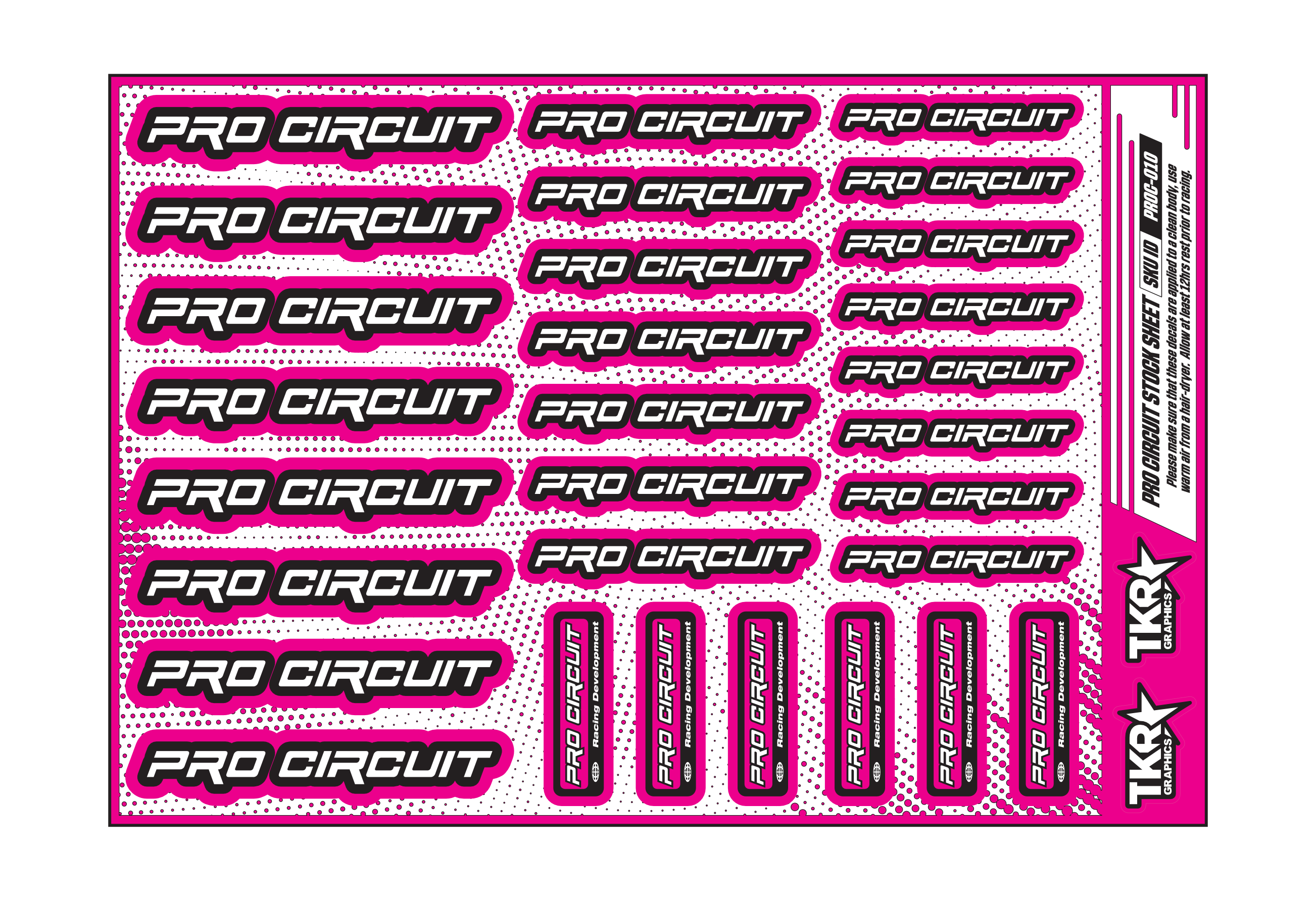 PRO CIRCUIT A5 STOCK SHEET