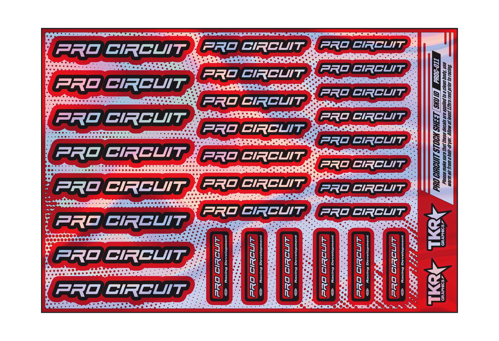 HOLOGRAPHIC PRO CIRCUIT A5 STOCK SHEET