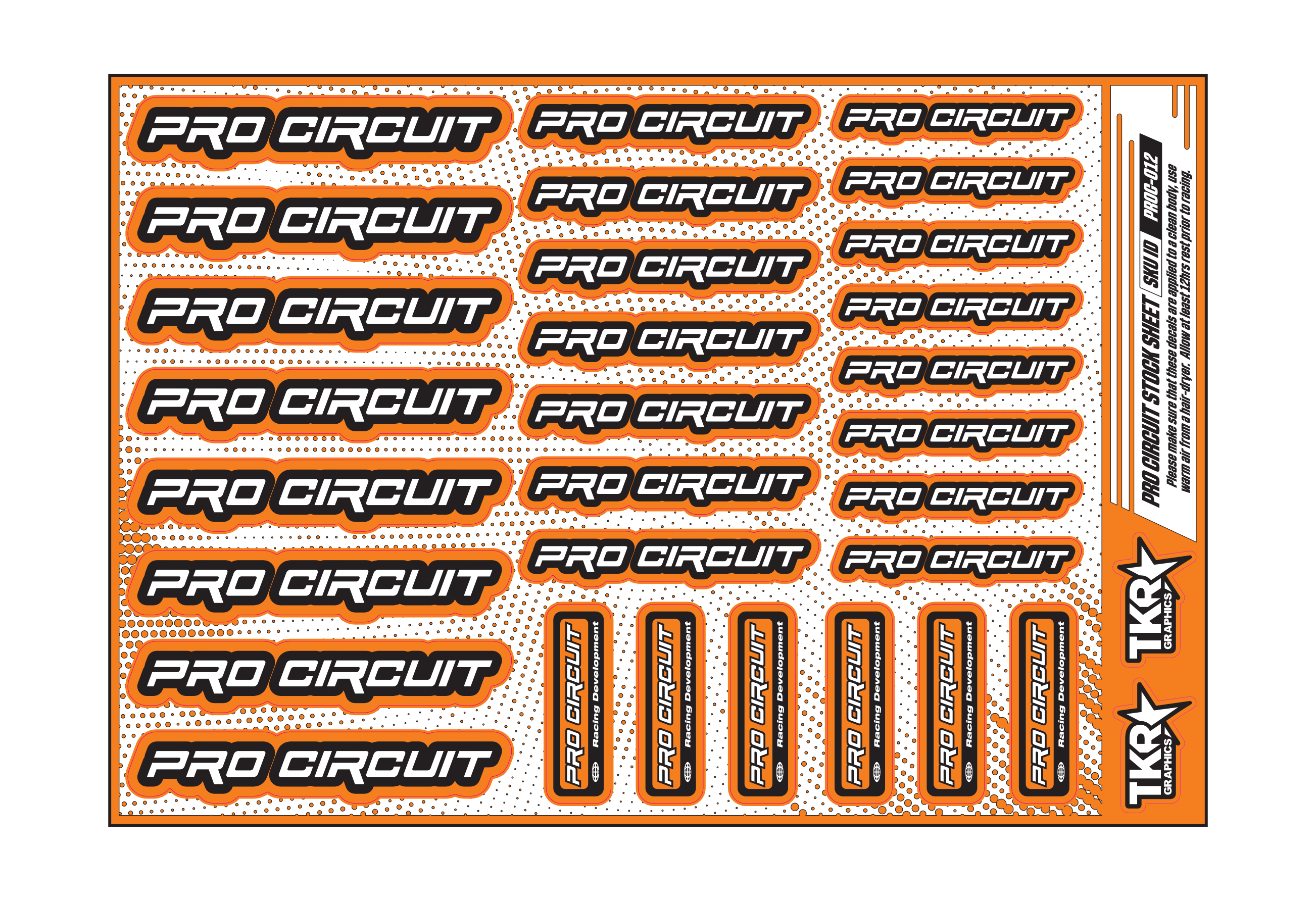 PRO CIRCUIT A5 STOCK SHEET