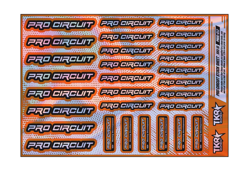 HOLOGRAPHIC PRO CIRCUIT A5 STOCK SHEET