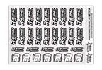 RACING EXPERIENCE A5 STOCK SHEET