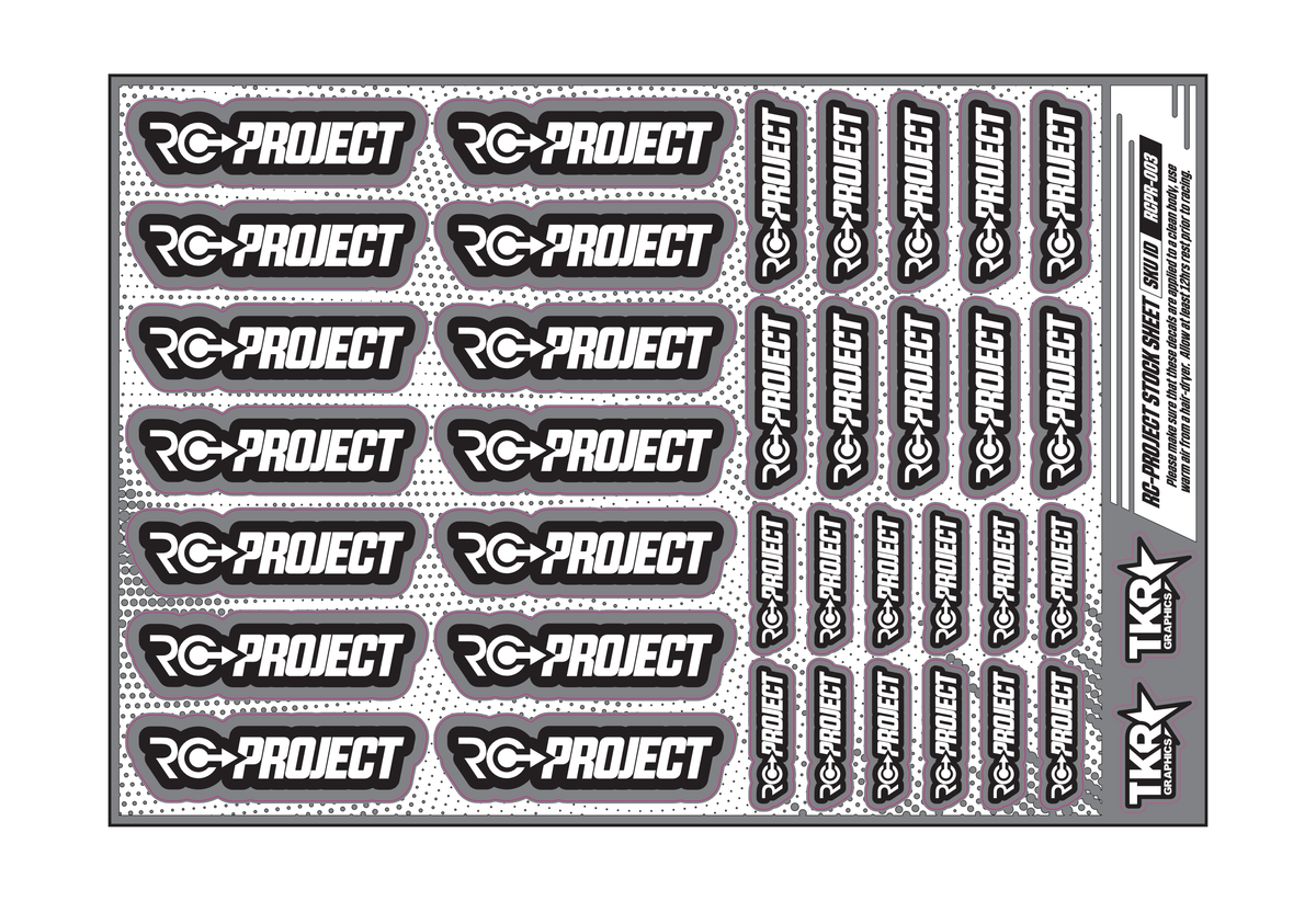 RC-PROJECT A5 STOCK SHEET