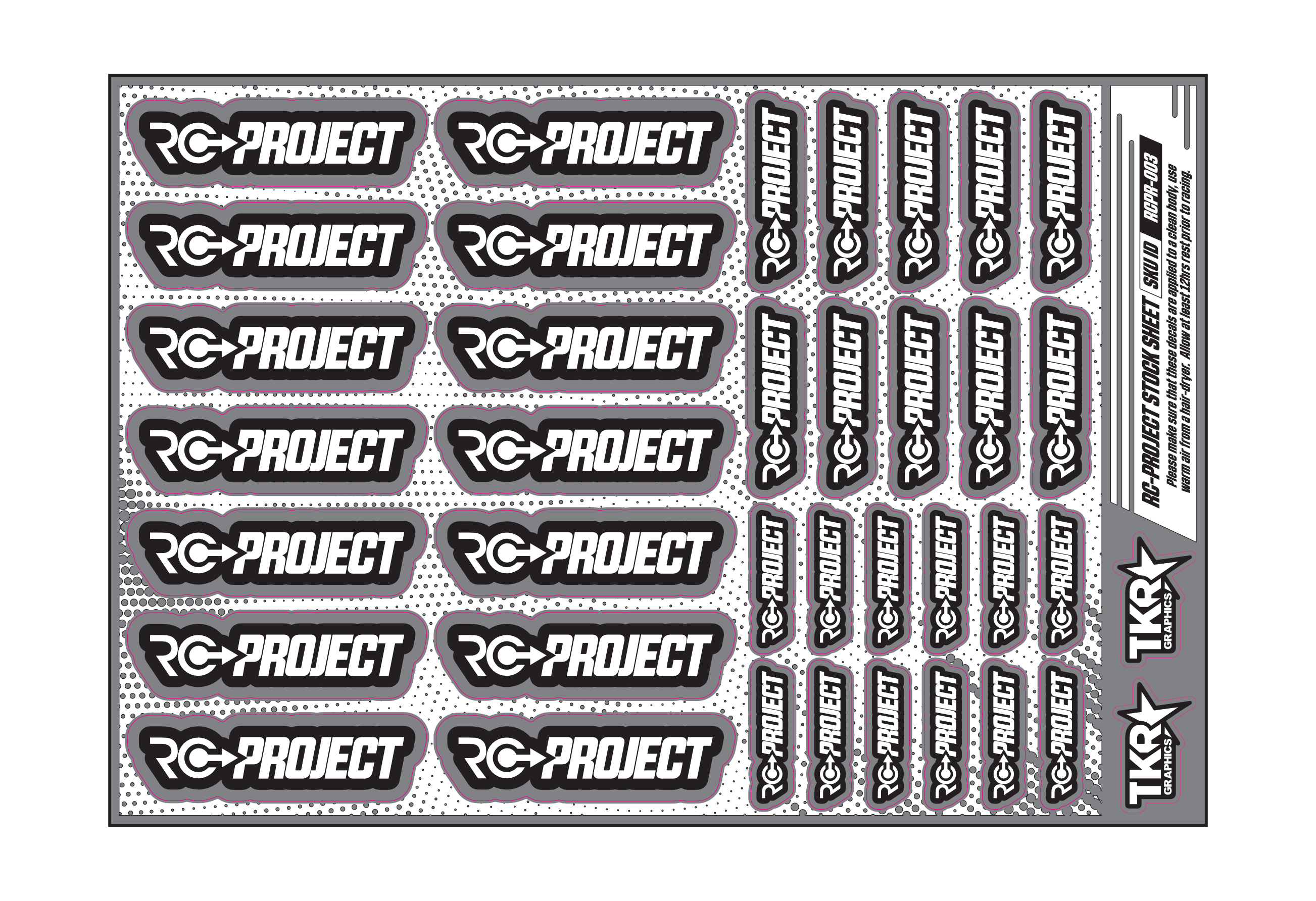 RC-PROJECT A5 STOCK SHEET