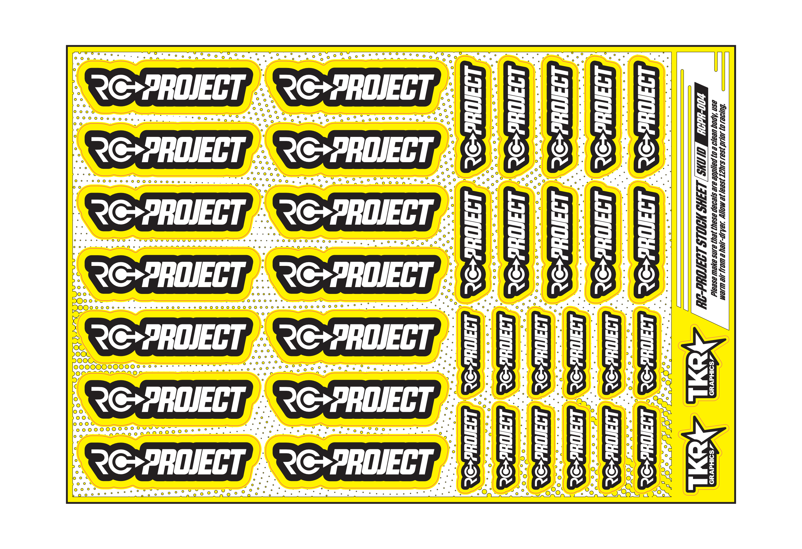RC-PROJECT A5 STOCK SHEET