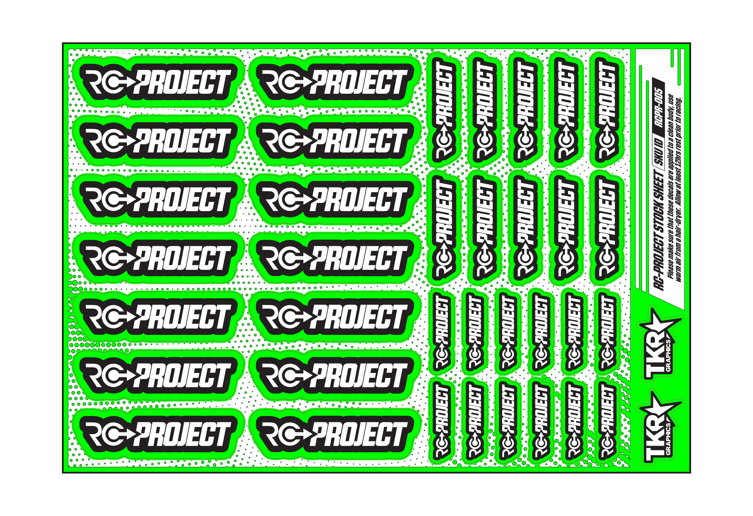 RC-PROJECT A5 STOCK SHEET