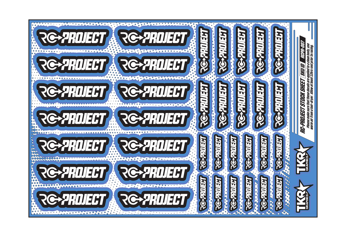RC-PROJECT A5 STOCK SHEET
