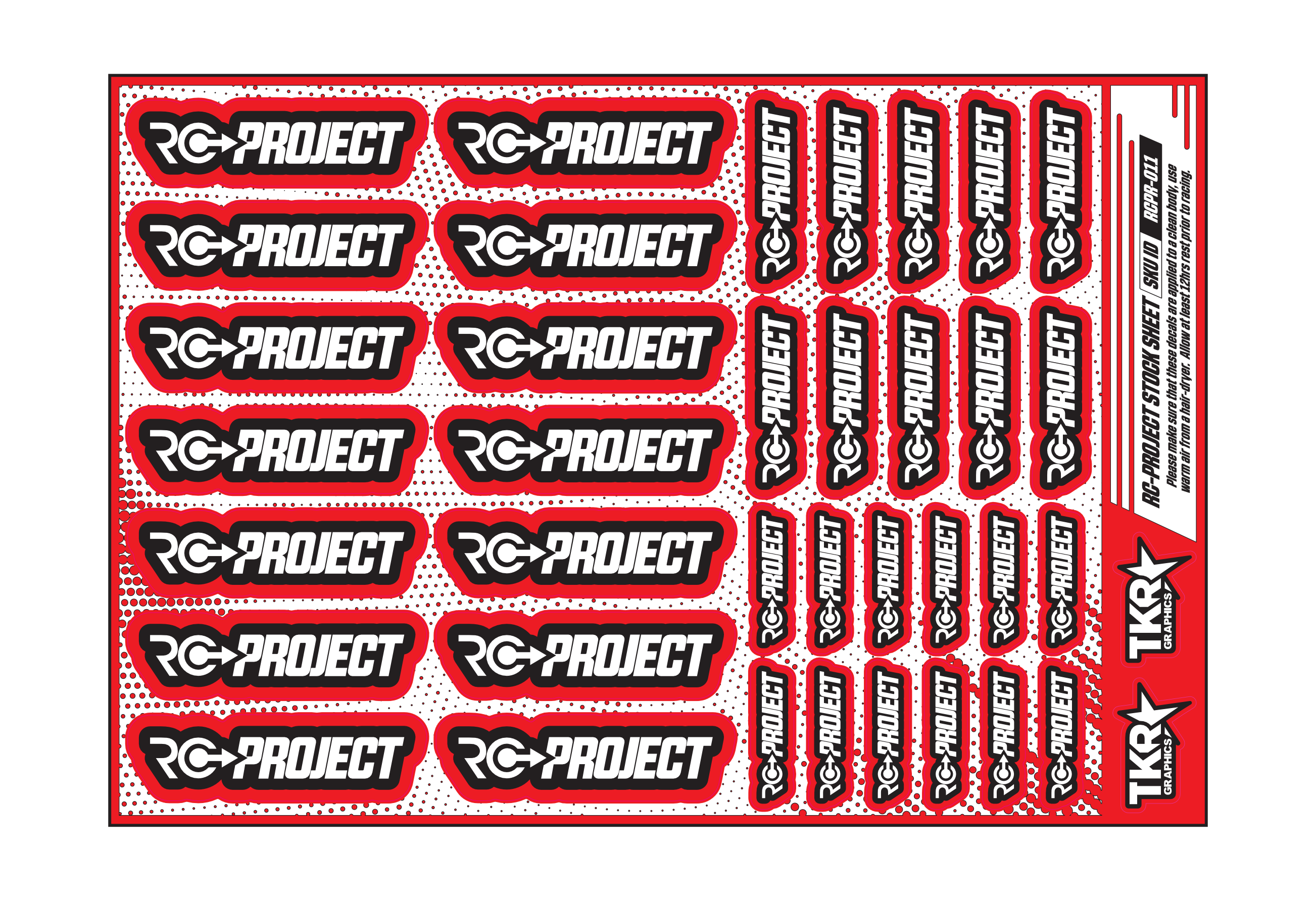 RC-PROJECT A5 STOCK SHEET