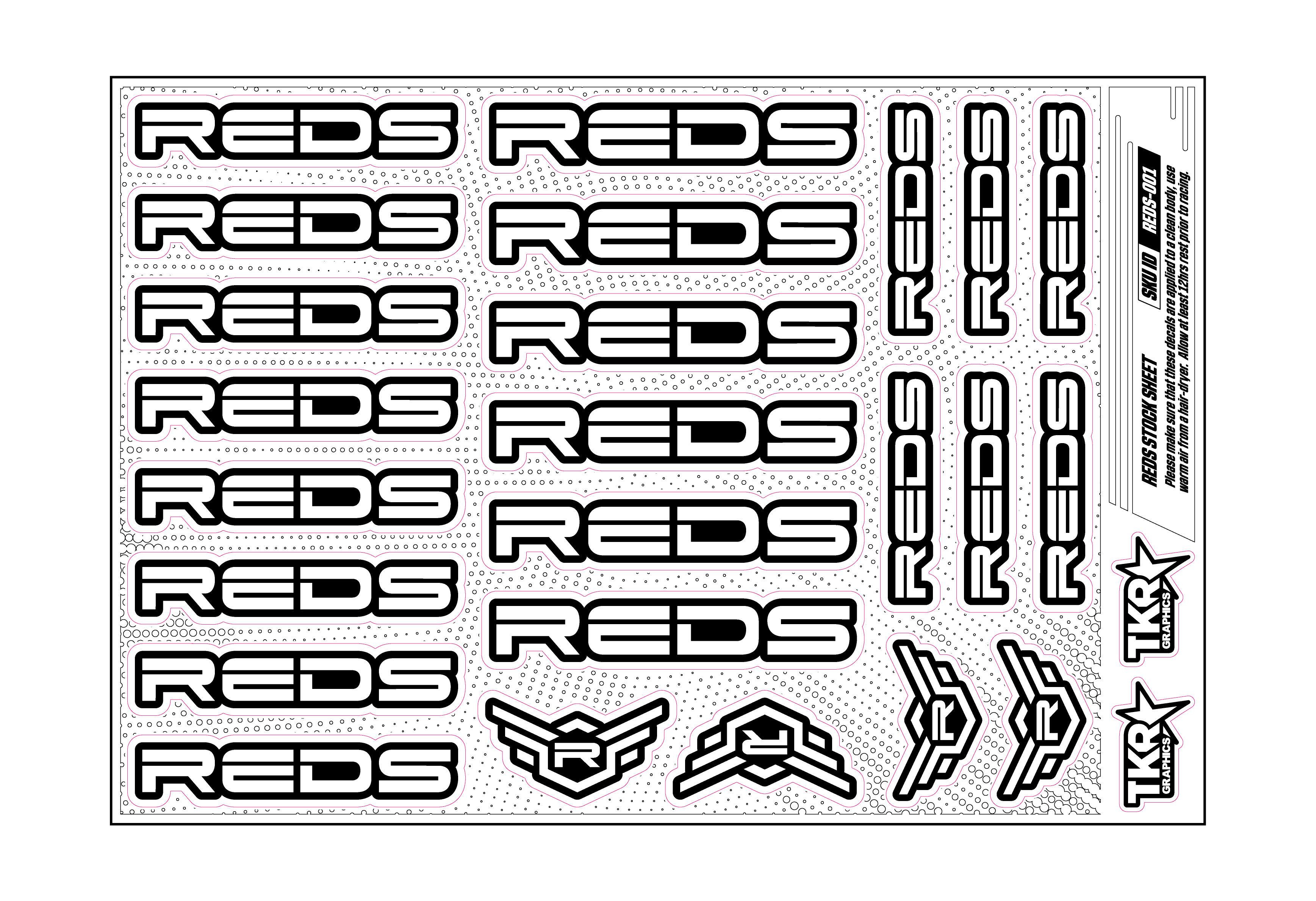REDS A5 STOCK SHEET