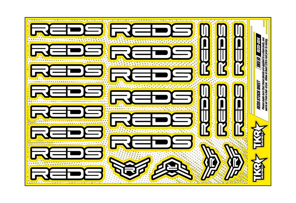 REDS A5 STOCK SHEET
