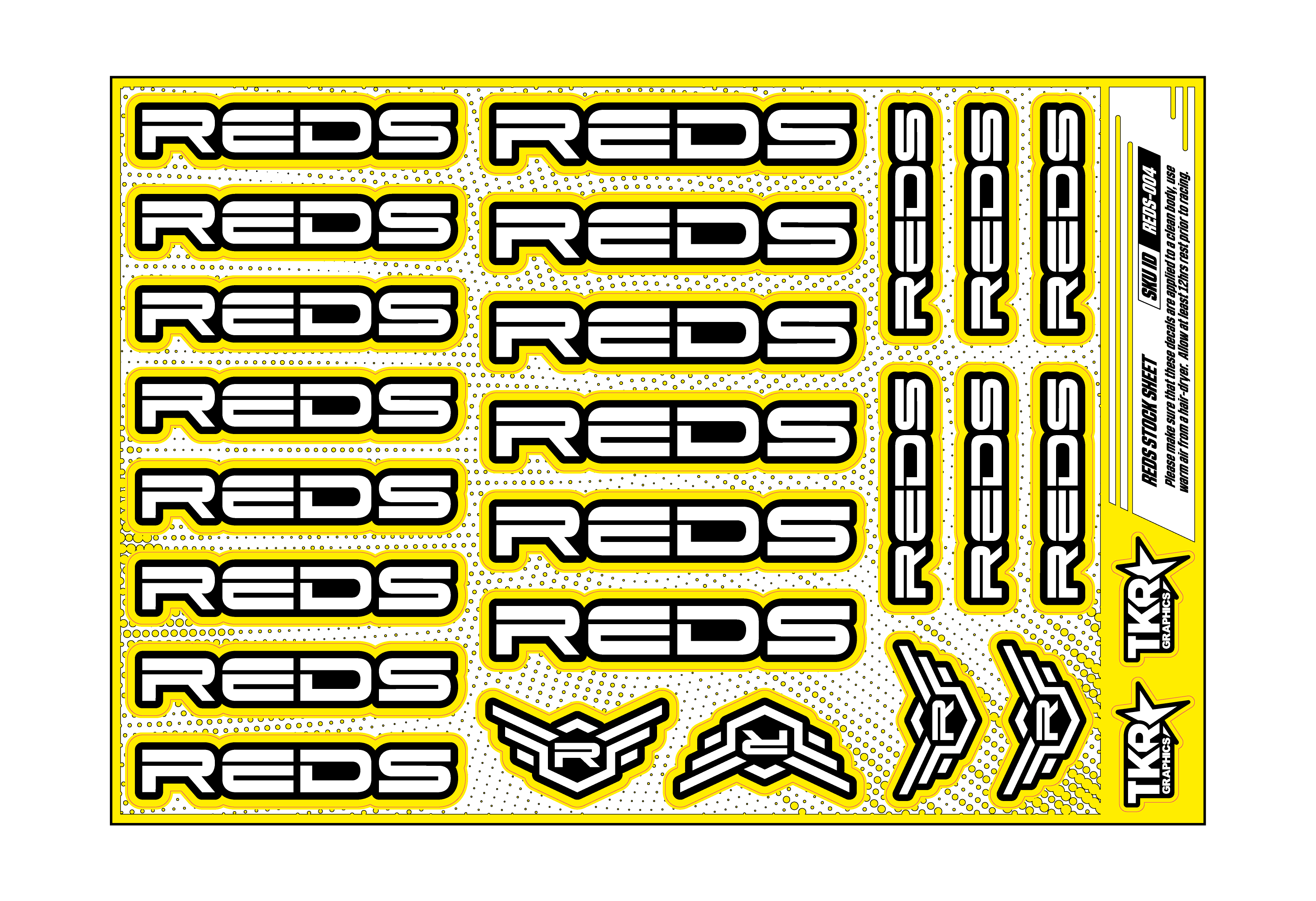 REDS A5 STOCK SHEET